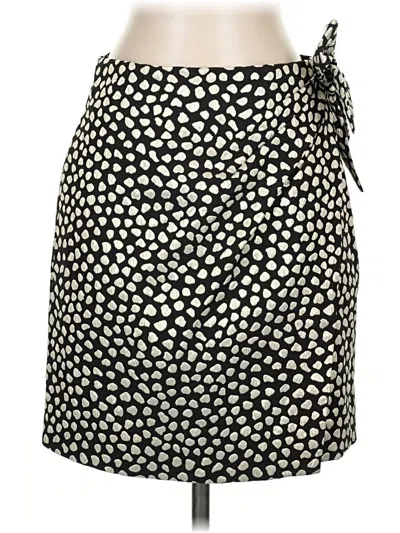 Pre-owned Jcrew Casual Skirt In Black
