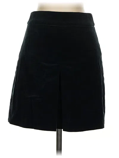 Pre-owned Jcrew Casual Skirt In Black