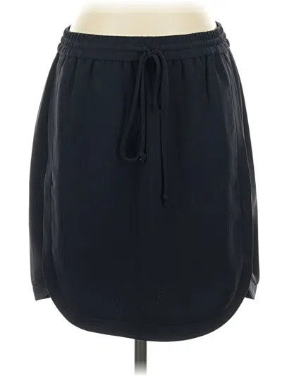 Pre-owned Jcrew Casual Skirt In Black