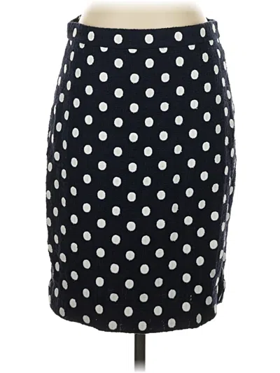 Pre-owned Jcrew Casual Skirt In Black