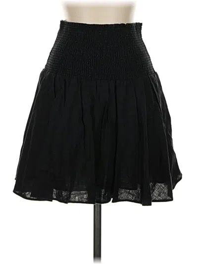 Pre-owned Jcrew Casual Skirt In Black