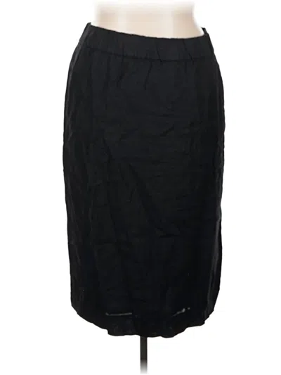 Pre-owned Jcrew Casual Skirt In Black