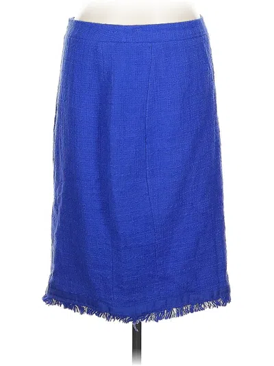 Pre-owned Jcrew Casual Skirt In Blue