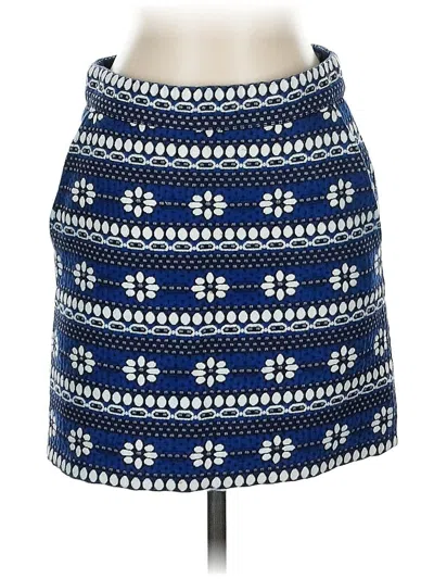 Pre-owned Jcrew Casual Skirt In Blue