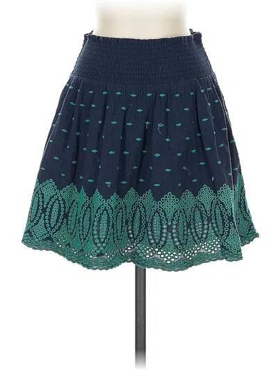 Pre-owned Jcrew Casual Skirt In Blue