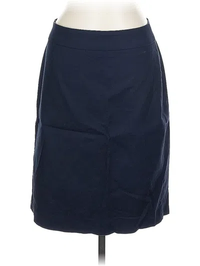 Pre-owned Jcrew Casual Skirt In Blue