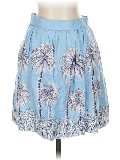 Pre-owned Jcrew Casual Skirt In Blue