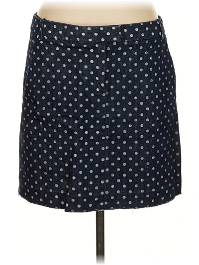 Pre-owned Jcrew Casual Skirt In Blue