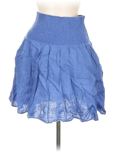 Jcrew Casual Skirt In Blue