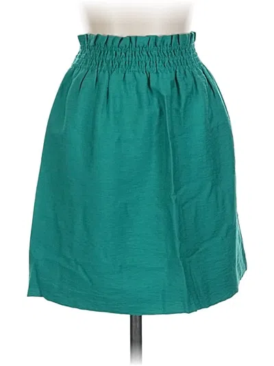Pre-owned Jcrew Casual Skirt In Blue