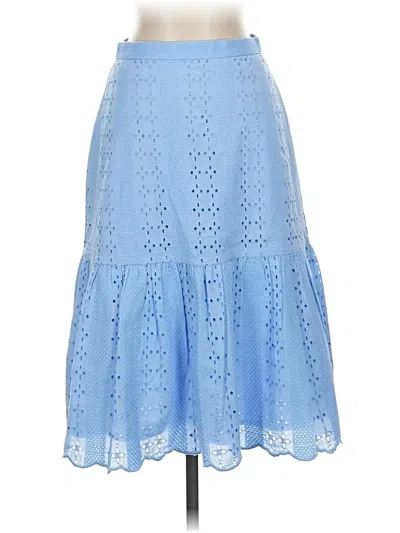 Pre-owned Jcrew Casual Skirt In Blue