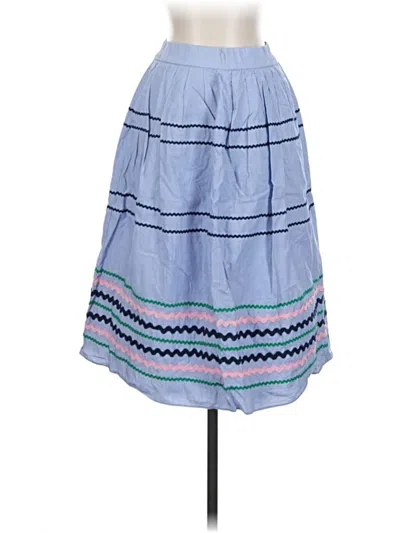 Pre-owned Jcrew Casual Skirt In Blue
