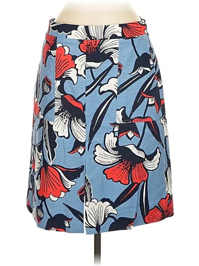 Pre-owned Jcrew Casual Skirt In Blue