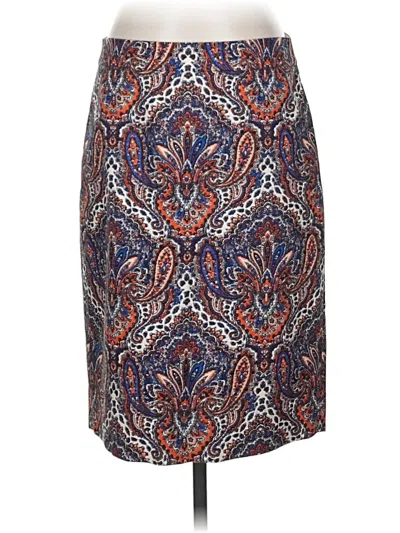 Pre-owned Jcrew Casual Skirt In Blue
