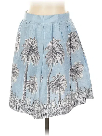 Pre-owned Jcrew Casual Skirt In Blue