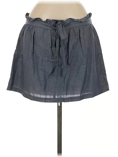 Pre-owned Jcrew Casual Skirt In Blue