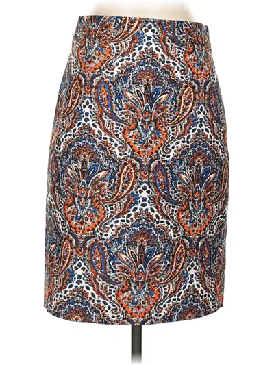 Pre-owned Jcrew Casual Skirt In Blue
