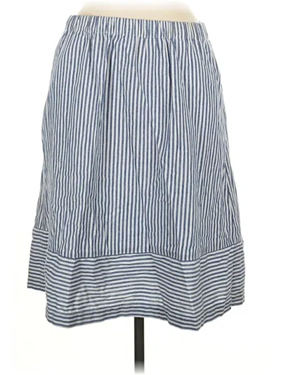 Pre-owned Jcrew Casual Skirt In Blue