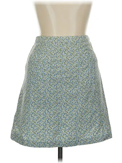 Pre-owned Jcrew Casual Skirt In Blue