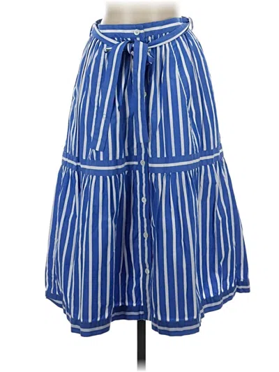 Pre-owned Jcrew Casual Skirt In Blue