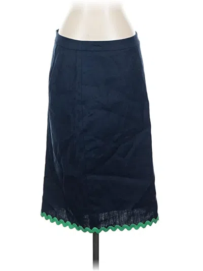 Pre-owned Jcrew Casual Skirt In Blue