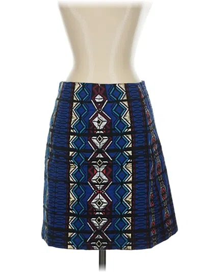 Pre-owned Jcrew Casual Skirt In Blue