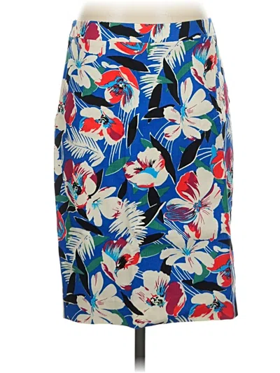 Pre-owned Jcrew Casual Skirt In Blue