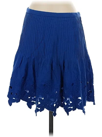 Pre-owned Jcrew Casual Skirt In Blue