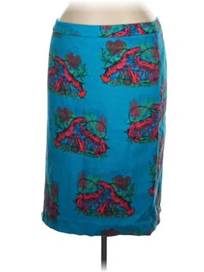 Pre-owned Jcrew Casual Skirt In Blue