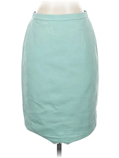 Pre-owned Jcrew Casual Skirt In Blue