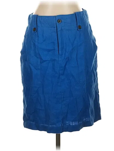 Pre-owned Jcrew Casual Skirt In Blue