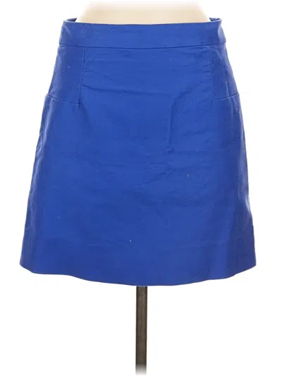 Pre-owned Jcrew Casual Skirt In Blue