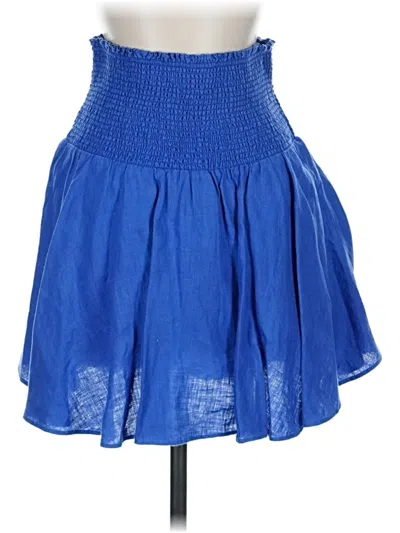 Pre-owned Jcrew Casual Skirt In Blue