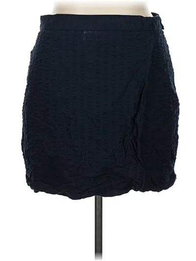 Pre-owned Jcrew Casual Skirt In Blue