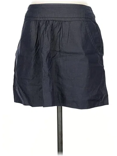 Pre-owned Jcrew Casual Skirt In Blue