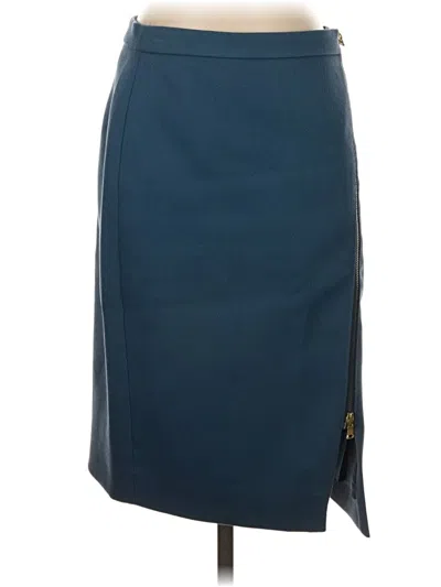 Pre-owned Jcrew Casual Skirt In Blue