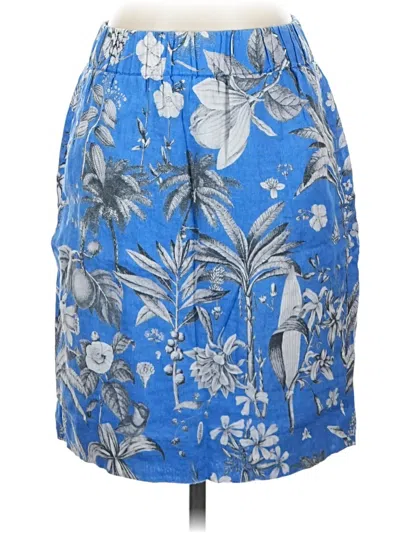 Pre-owned Jcrew Casual Skirt In Blue