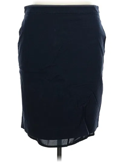 Pre-owned Jcrew Casual Skirt In Blue
