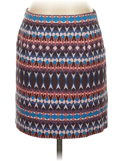 Pre-owned Jcrew Casual Skirt In Brown