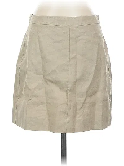 Pre-owned Jcrew Casual Skirt In Brown