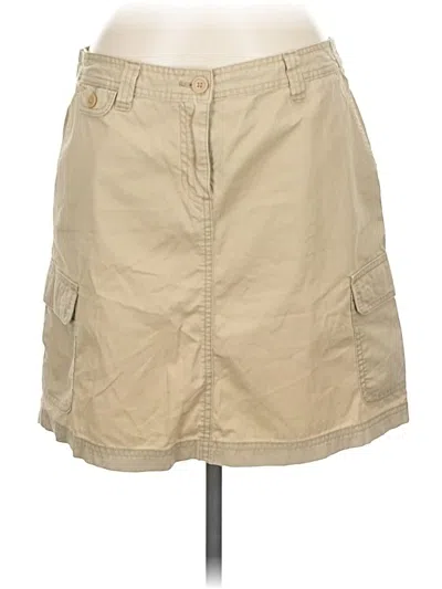 Pre-owned Jcrew Casual Skirt In Brown