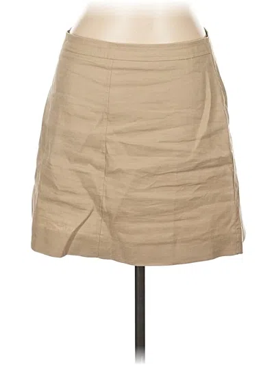 Pre-owned Jcrew Casual Skirt In Brown