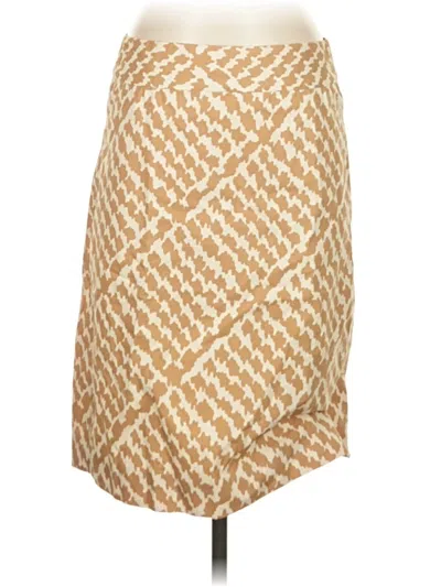 Pre-owned Jcrew Casual Skirt In Brown