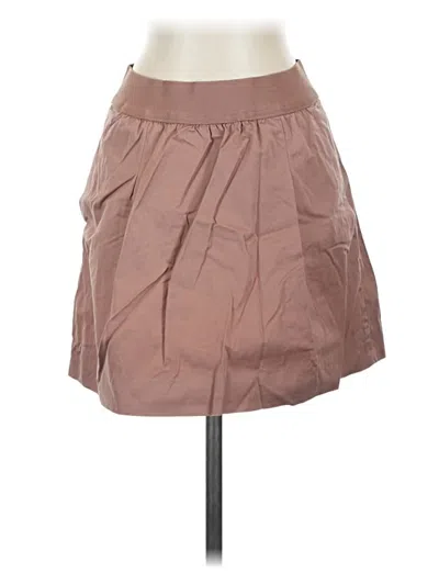 Pre-owned Jcrew Casual Skirt In Brown