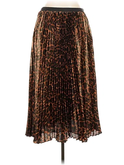 Pre-owned Jcrew Casual Skirt In Brown