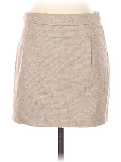 Pre-owned Jcrew Casual Skirt In Brown