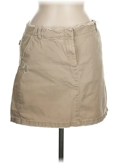 Pre-owned Jcrew Casual Skirt In Brown