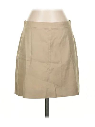Pre-owned Jcrew Casual Skirt In Brown