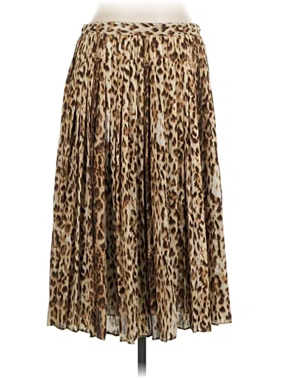 Pre-owned Jcrew Casual Skirt In Brown