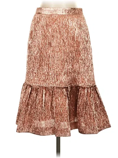 Pre-owned Jcrew Casual Skirt In Brown